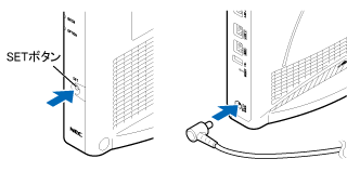 DHCPサーバ機能起動