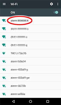 設定画面イメージ