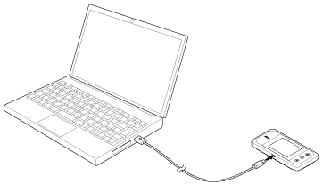 ETHERNETケーブルで接続