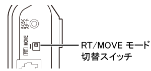 RT/MOVE切替スイッチ