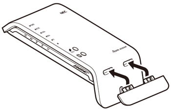 スタンド縦置き