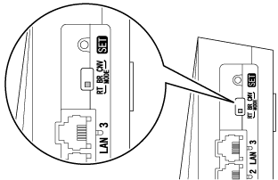 RT/BR/CNVモード切替スイッチ