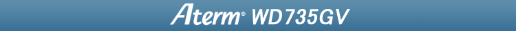 Aterm WD735GV