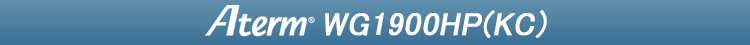Aterm WG1900HP(KC)
