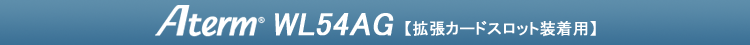 Aterm WL54AG