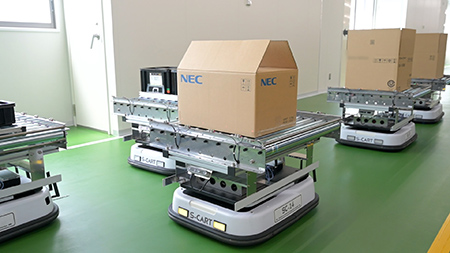 DX活用の先端技術を採用