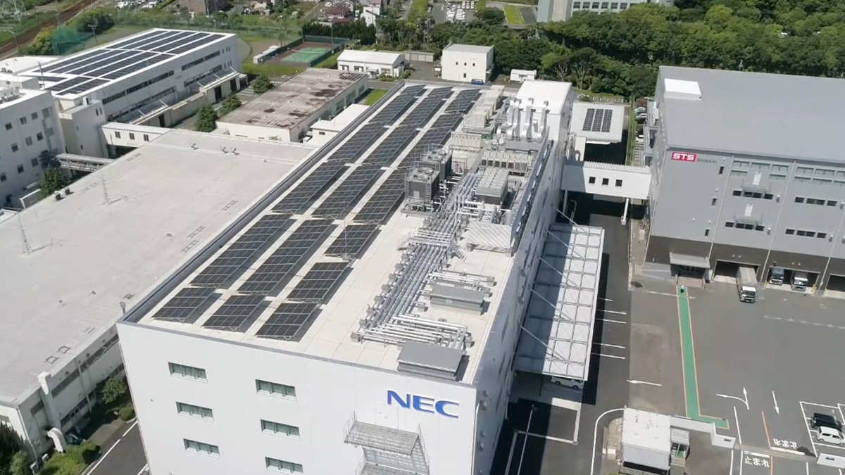 環境に配慮した工場