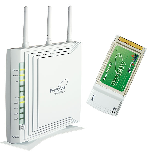 NEC Aterm WR8200N 無線LANルーター AtermWR8200N｜製品情報｜AtermStation
