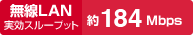 LAN X[vbg 184Mbps